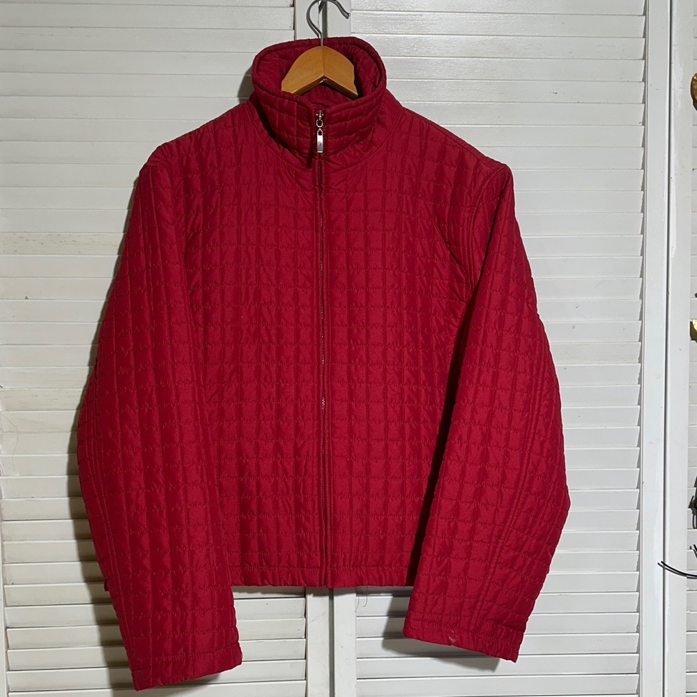Red women’s jacket